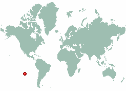 Isla de Pascua in world map