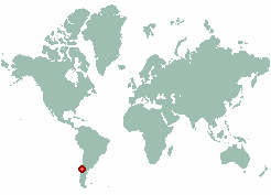 Termas de Rio Blanco in world map