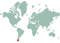Cueva del Milodon Chico in world map