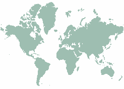 Chilean Antarctic Territory in world map